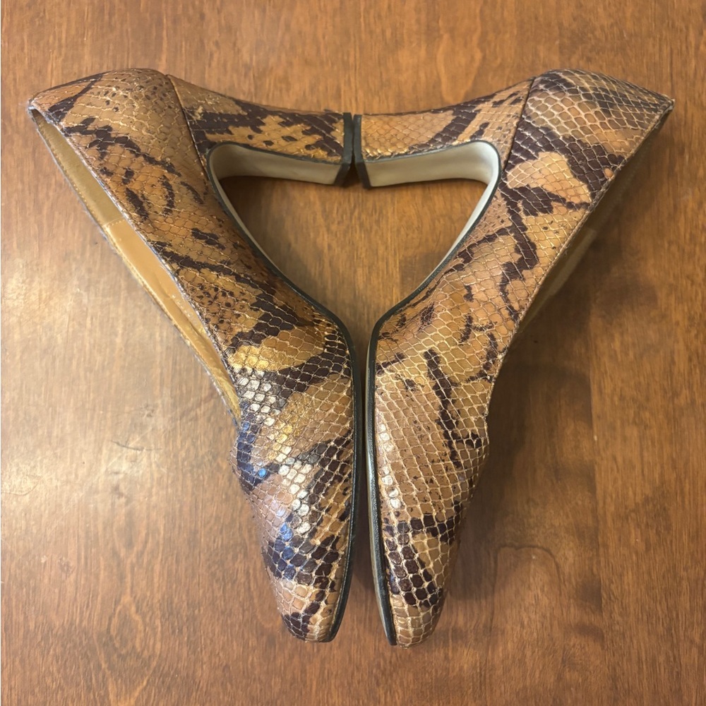 3 for &20 item Vintage Lord & Taylor Snakeskin Pumps